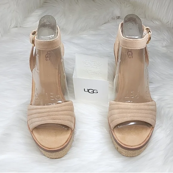 UGG Laynce Wedge Sandal Bronzer - Picture 6 of 16
